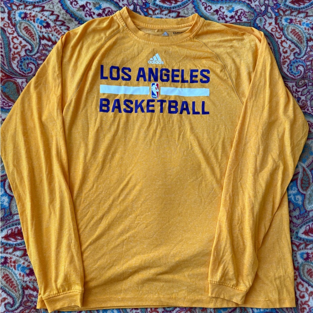 Vintage Lakers Warmup LS - Adidas Small